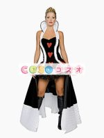 ハロウィン　クイーンオブハーツ　セクシー　コスチューム　ハート―festival-0380