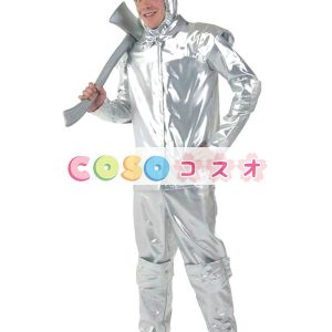 ハロウィングッズ　シルバー　男性用　オズの魔法使い　合成繊維　トップス　ハロウィーン　―festival-0413