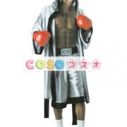 ハロウィングッズ　銀灰色　男性用　ストリートファイター　大人用　合成繊維　トップス　ハロウィーン　―festival-0416
