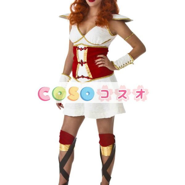 ハロウィングッズ　パイレーツ1　女性用　大人用　セット　ホワイト―festival-0462 1