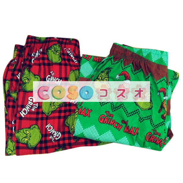 ハロウィングッズ　男性用　クリスマス　大人用　コットン　パンツ　パンツ　クリスマス　―festival-0495 1