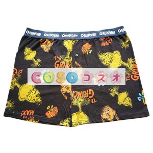 ハロウィングッズ　ブラック　男性用　クリスマス　大人用　合成繊維　ショーツ　ショーツ　クリスマス　―festival-0496