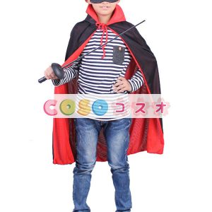 ハロウィングッズ　ブラック　男の子用　怪傑ゾロ　キッズ用　ポリエステル　アイパッチ　マルディグラ　―festival-0521