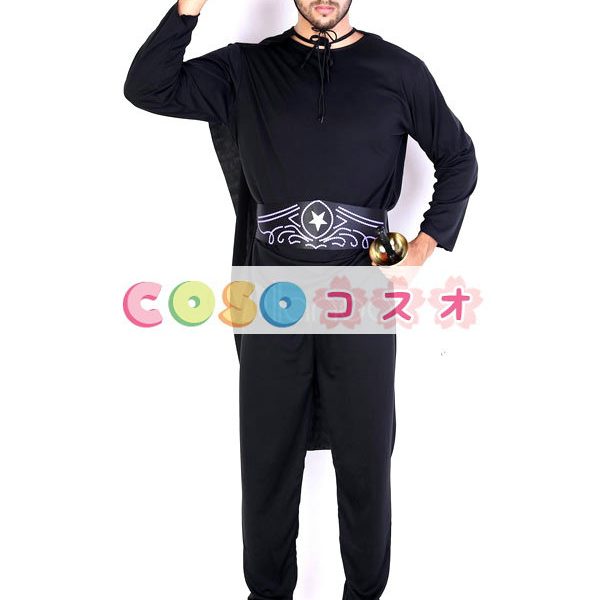 ハロウィングッズ ブラック 男性用 怪傑ゾロ 大人用 ポリエステル アイパッチ マルディグラ ―festival-0523 1 ハロウィングッズ ブラック 男性用 怪傑ゾロ 大人用 ポリエステル アイパッチ マルディグラ ―festival-0523 1