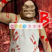 ブッチャー　エプロン　コスチューム　ホワイト　ゾンビ　ハロウィン―festival-0552