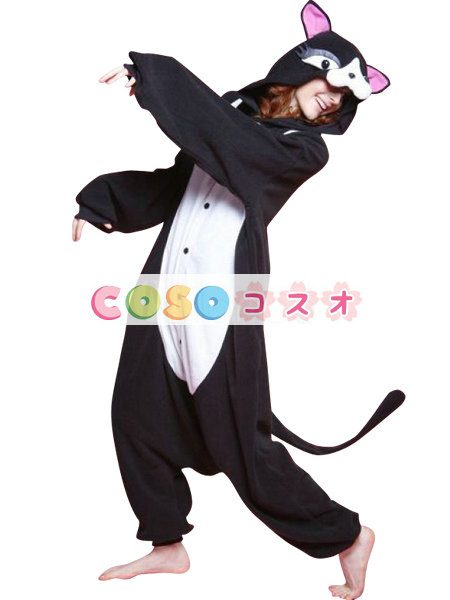 ハッピーハロウィン　猫　着ぐるみ　コスチューム―festival-0073 1