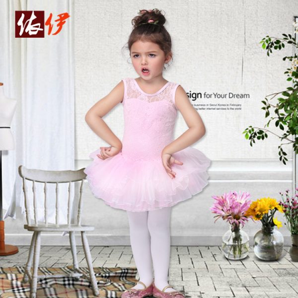 バレエ衣装　ドレス　女の子用　キッズ用　ライクラ・スパンデックス　バレー　バレリーナ　ライトピ-halloween-trz0725-0155 1