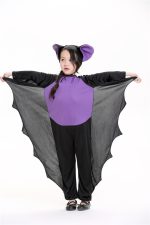 ハロウィン 衣装 子供 ハロウィン コスプレ ハロウィンコスチューム 子供用 キッズ用 コウモリ着ぐるみ ハロウィン衣装 ハロウィーン仮装 バットマン 仮装 可愛い キッズ 女の子 男の子 バット衣装-Halloween-trw0725-0380
