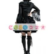 ロリータ服　スカート　パープル　ゴシック　プリント　レース　 ―Lolita0210 2