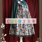 ロリータ服　ワンピース　OP　ウサギ柄　プリント柄　 ―Lolita0504 2