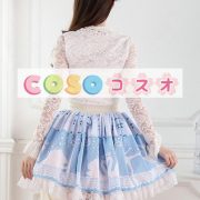 ロリータ服　スカート　プリント柄　レース付き　 ―Lolita0537 2