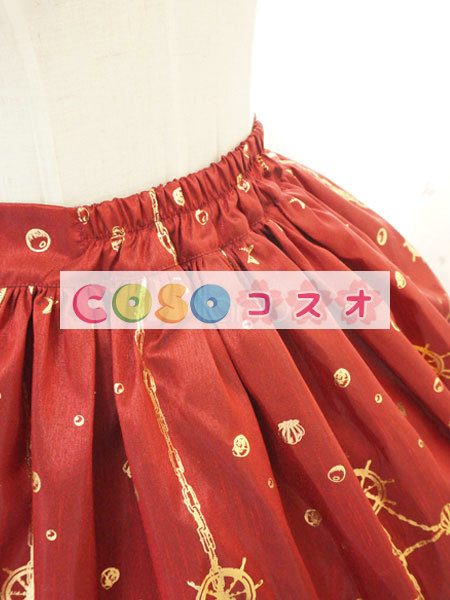 ロリータ服　スカート　レトロ　プリント柄　 ―Lolita0680 1