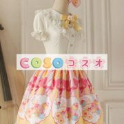 ロリータ服　スカート　可愛い　蝶結び　レース　 ―Lolita0535 2