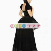 ハロウィン　ブラック　クイーン　ゴシック　魔女　コスチュームコスプレ―festival-0154 2