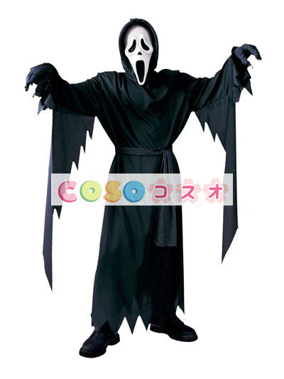 ハロウィン 死神 コスチューム ブラック 悪魔 コスチュームコスプレ―festival-0302