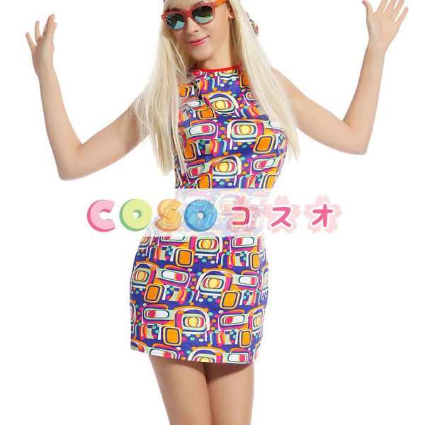 ハロウィングッズ 歴史物 女性用 大人用 セット オレンジ色―festival-0316