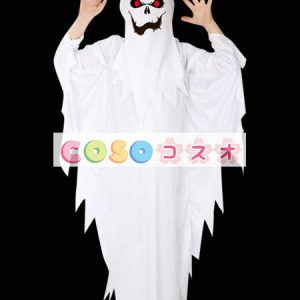 ハロウィングッズ　ホワイト　男女兼用　子供用　合成繊維　ハロウィーン　―festival-0336