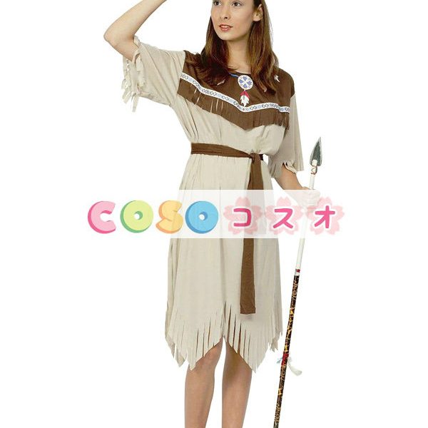 ハロウィングッズ　女性用　ネイティブアメリカン　大人用　合成繊維　ヘッドギア　ハロウィーン　―festival-0337
