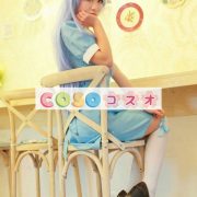 コスチューム衣装　童話　セクシー　ハロウィン　新作　不思議の国のアリス　ライトスカイブルー　大人用　女性用　―festival-0027 2