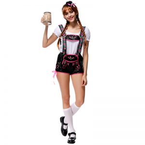 ハロウィン ビールガール ドイツ メイド 民族衣装 コスプレ衣装-Halloween-trw0725-0499