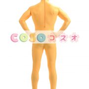 全身タイツ　オレンジ色　ライクラ・スパンデックス　大人用　―taitsu-tights1486 3