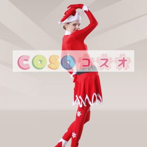 クリスマス戦士全身タイツ赤白ライユニセックス―taitsu-tights0936