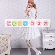 ロリータワンピース，ホワイト　ラッフル　クラシック＆トラディション　コットン　女の子らしさ満点 ―Lolita0204 3
