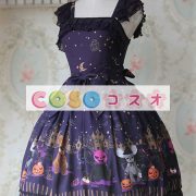 甘い弓シフォン カントリーロリータ ドレス ―Lolita0266 3