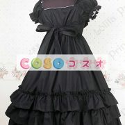 甘いスクエア ネック ピュア コットン カントリーロリータ ドレスをフリルします。 ―Lolita0297 3