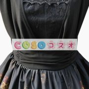 ロリータ服　ワンピース　ブラック　ショートスリーブ　 ―Lolita0457 3