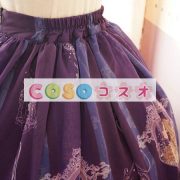 ロリータ服　スカート　レトロ　プリント柄　 ―Lolita0654 3