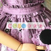 ロリータ服　コットン　可愛い　カジュアル　新作　プリント付き　 ―Lolita0796 3