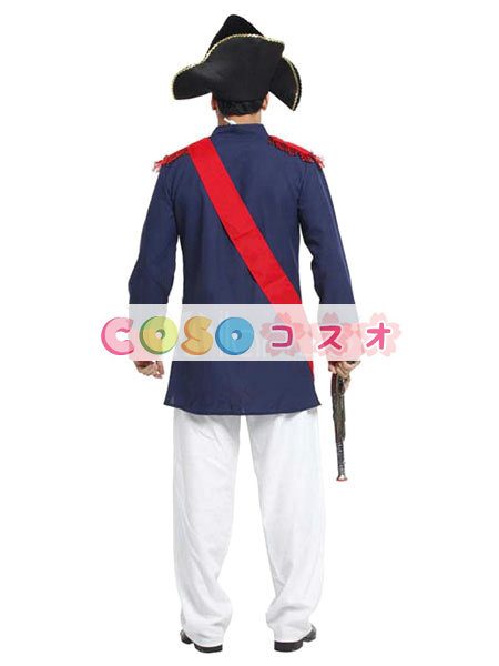 ハロウィン衣装　ナポレオン　男性用　大人用　コスチューム―festival-0377