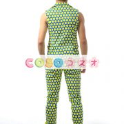 コスチューム　グリーン　ディスコ　マルディグラ　大人用　コットン　男性用　パンツ　―festival-0644 3