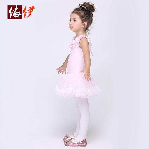 ラテンダンス衣装　ドレス　女の子用　キッズ用　チュール ラテンダンス　-halloween-trz0725-0165