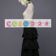 ロリィタスカート　ハイウェスト　ロングスカート　ブラック　可愛い　キュート ―Lolita0158 4
