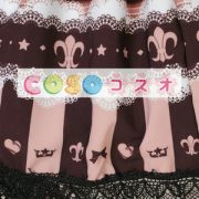 ロリータ服 スカート チョコレート色 レース切り替え―Lolita0485 4 ロリータ服 スカート チョコレート色 レース切り替え―Lolita0485 4