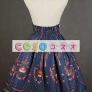 ロリータ服　スカート　レトロ　プリント柄　 ―Lolita0495 4