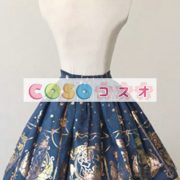 ロリータ服　スカート　レトロ　プリント柄　 ―Lolita0680 3