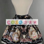 ロリータ服　スカート　レトロ　プリント柄　 ―Lolita0695 4