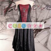 ロリータ服　スカート　ブラック　ゴシック　レース　結び　 ―Lolita0247 4