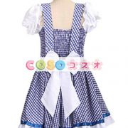 ハロウィングッズ　ライトスカイブルー　女性用　オズの魔法使い　大人用　合成繊維　ミニドレス　ハロウィーン　―festival-0094 4