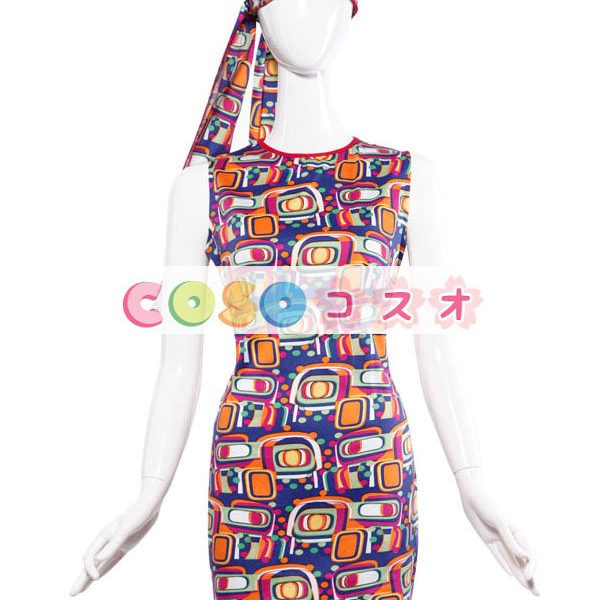ハロウィングッズ 歴史物 女性用 大人用 セット オレンジ色―festival-0316