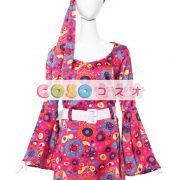 ハロウィングッズ　歴史物　女性用　大人用　セット　薄いピンク―festival-0460 4