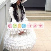 女性のための白いレースのロリータ ドレス ―Lolita0064 5