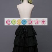 ロリィタスカート　ハイウェスト　ロングスカート　ブラック　可愛い　キュート ―Lolita0158 5