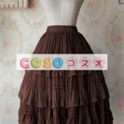 ロリータ服　スカート　スィート　単色　レース　 ―Lolita0231 5