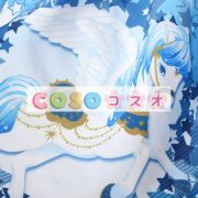 ロリータ服　スカート　ブルー　スィート　プリント　レース　 ―Lolita0352 5