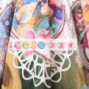 ロリータ服　スカート　スィート　ポリエステル　プリント　ピンク　カジュアル　 ―Lolita0452 5