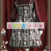 ロリータ服　ワンピース　OP　ウサギ柄　プリント柄　 ―Lolita0504 5